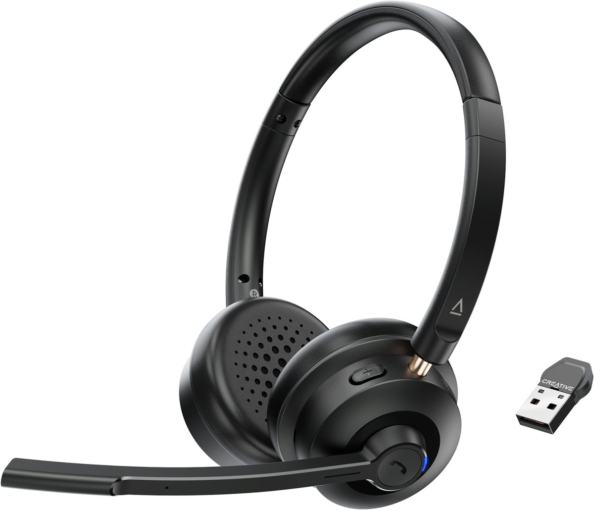 Headphones Creative Technology 51EF1290AA000 Black