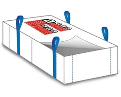 PLATTEN BAG für Asbest 260 x 125 x 30 cm Tragkraft 1000 kg #1 5 stück