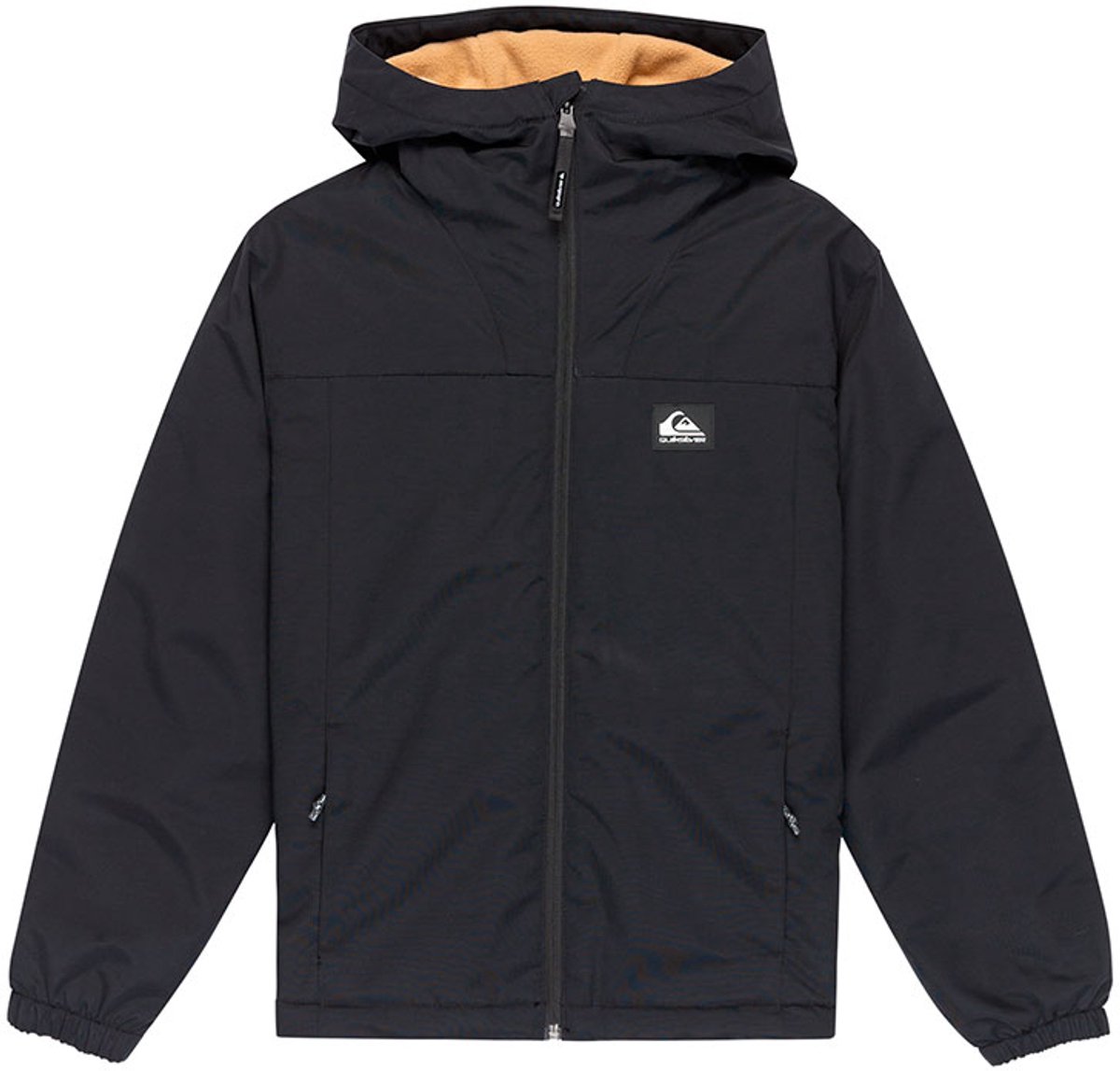 Quiksilver Overcast 3k Warm Jas 16 Years Jongen Zwart