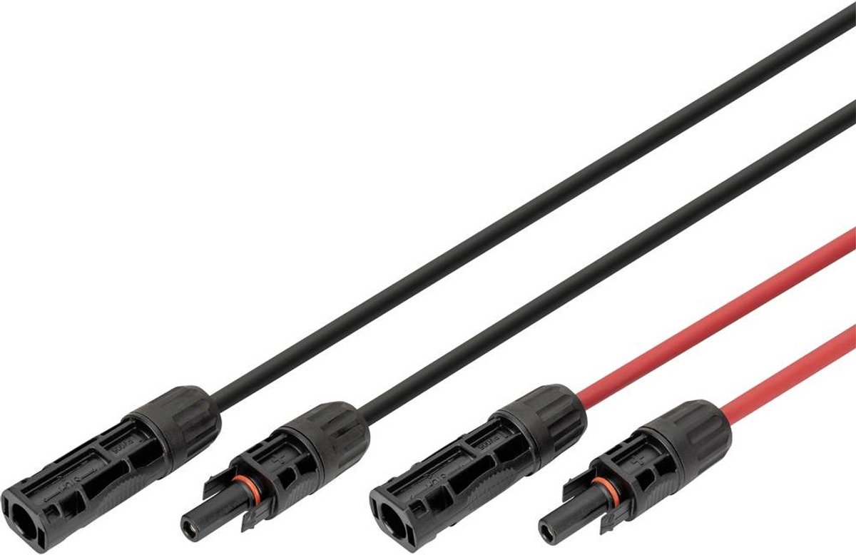 Digitus DK-SCEC66-0150 DK-SCEC66-0150 Zonne-energie verlengkabel 6 mm² Kabellengte 15 m