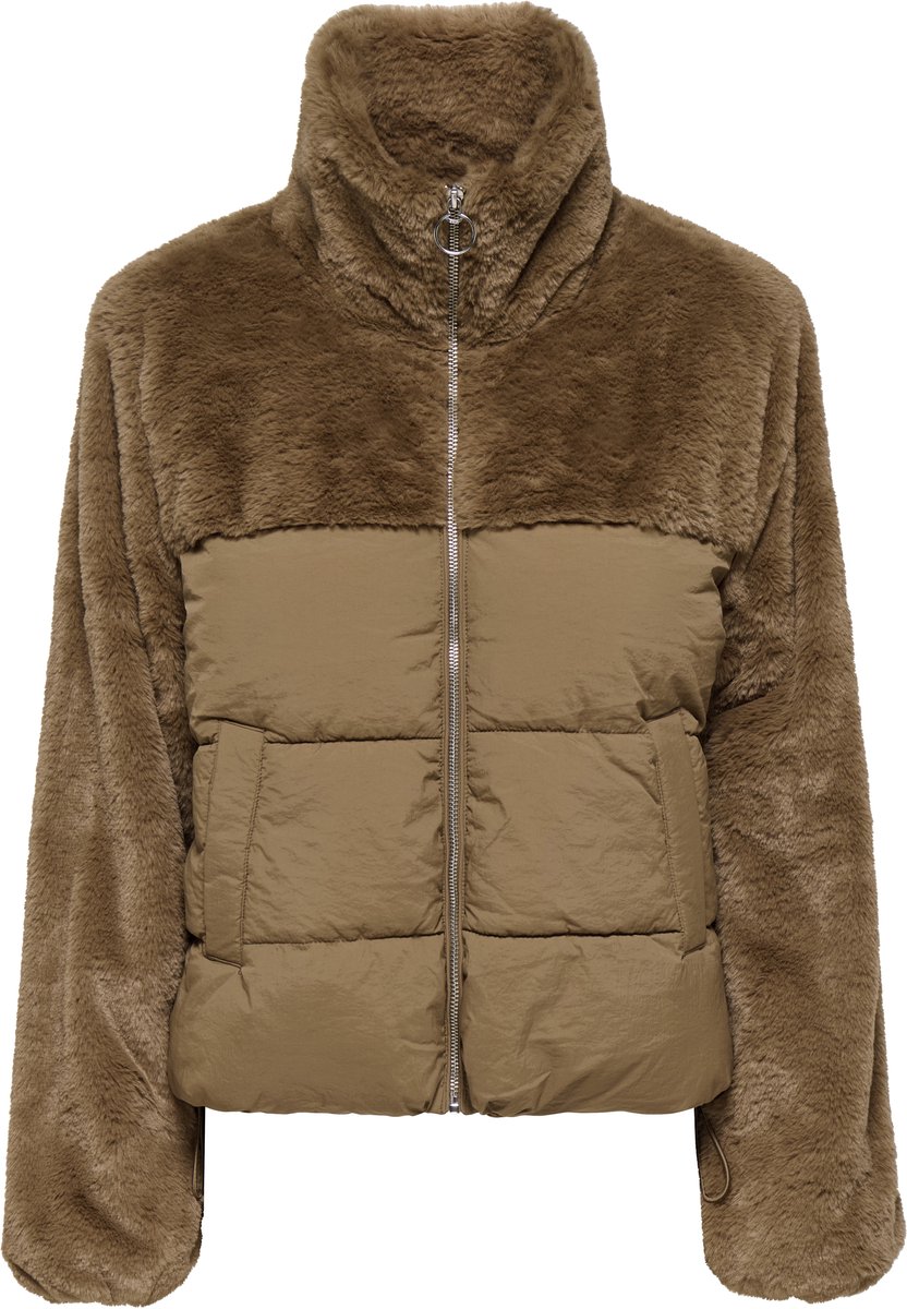 ONLY - ONLWANJA FUR PUFFER MIX JACKET NOOS OTW - Dames - Gewatteerde jassen