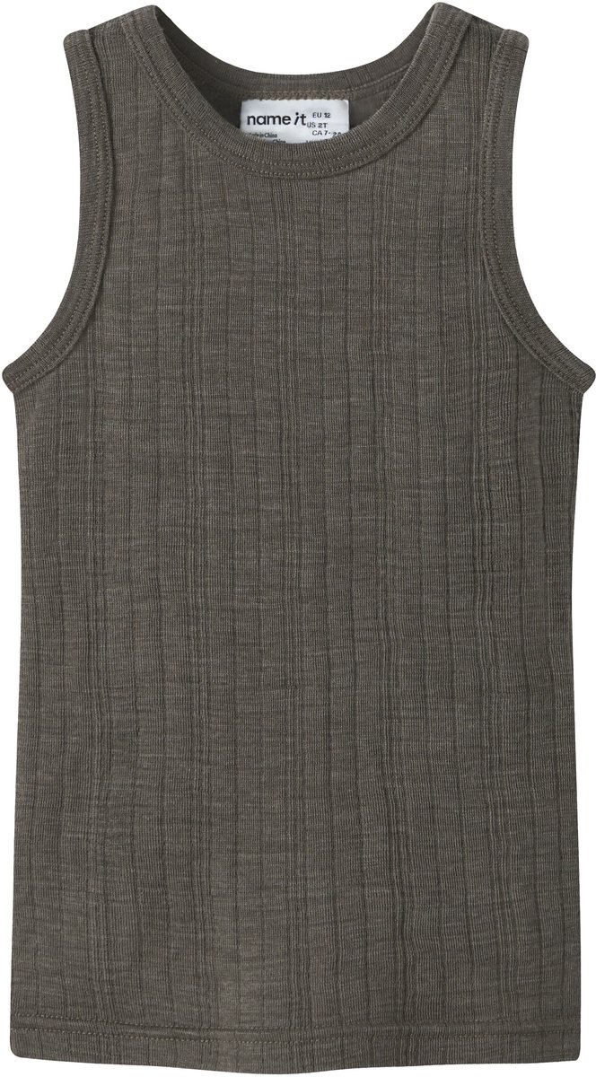 NAME IT - NMMWANG WOOL NEEDLE TANK TOP - Jongens - T-shirts