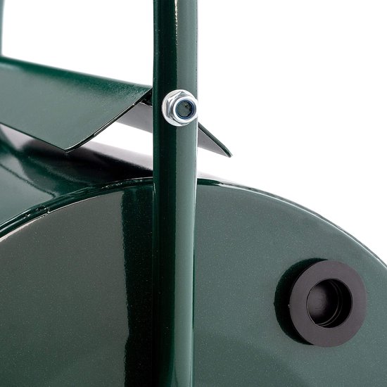 KADAX Gazonroller, breedte 50 cm, diameter 32 cm, vulbaar met water of zand, metalen tuinroller, tuinwals voor gazononderhoud en bodemverdichting van Merkloos	 — afbeelding 3
