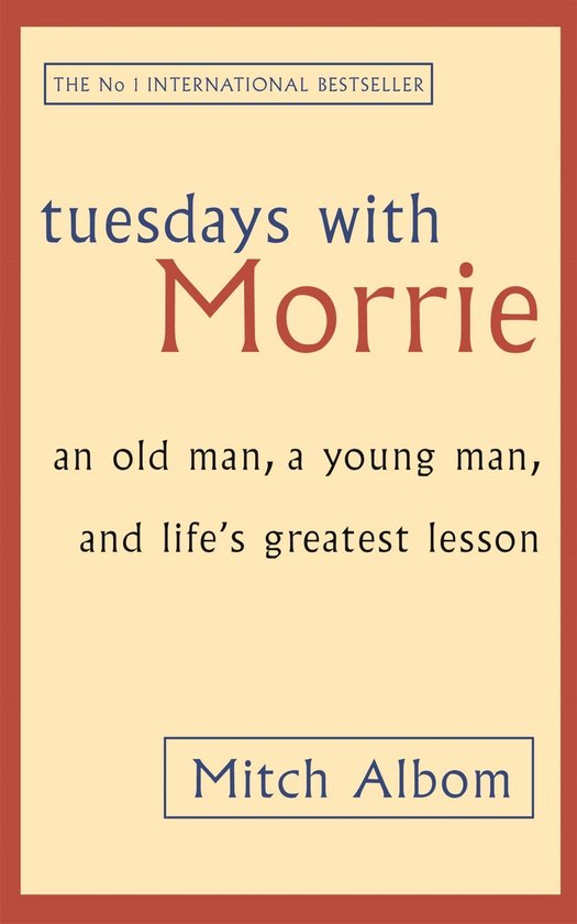 Tuesdays With Morrie - cover