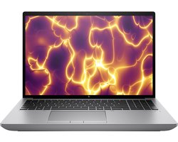 HP ZBook Fury 16 G11 Mobile Workstation PC Intel® Core™ i5 i5-13600HX 40,6 cm (16") WUXGA 16 GB DDR5-SDRAM 512 GB SSD NVIDIA RTX A1000 Wi-Fi 7 (802.11be) Windows 11 Pro