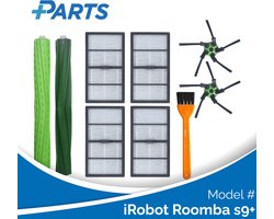 iRobot Roomba s9+ Onderhoudsset (Plus.Parts® alternatief voor 4646124 / 4655986)