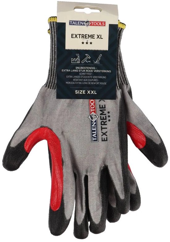 Gants De Travail Résistants Handlandy I9 – Taille S – Jaunes Et Noirs
