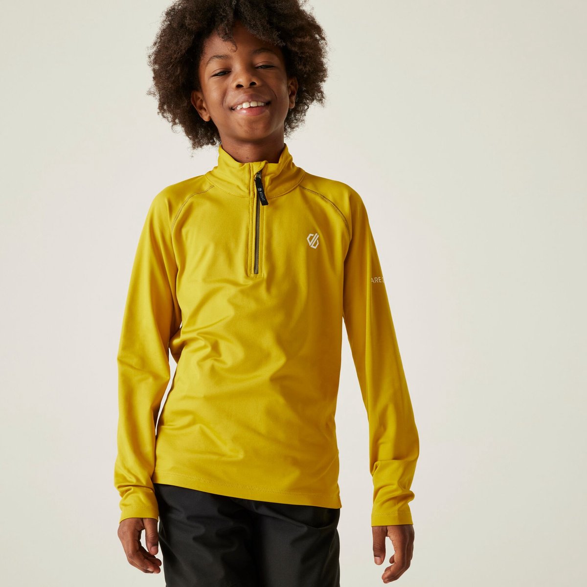 Fleece Skiën Kinderen Consist Ii Core Stretch Goud