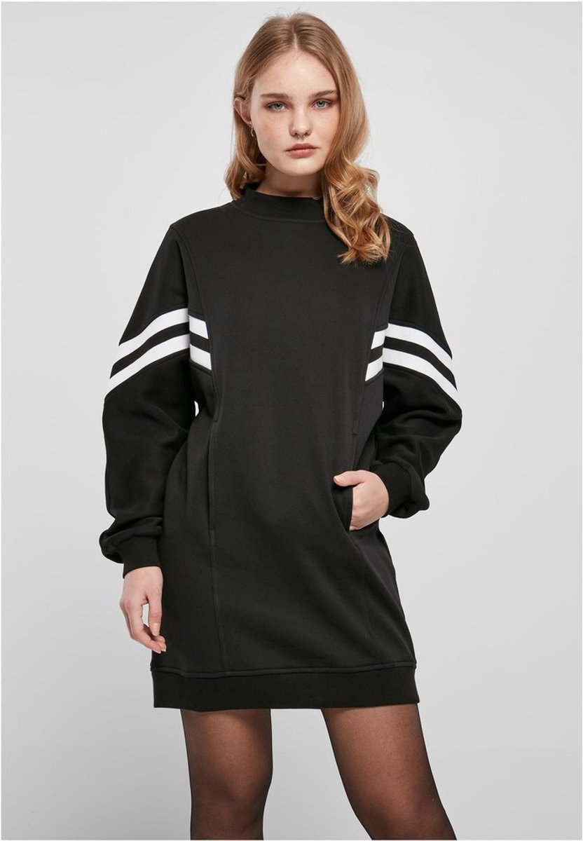 Urban Classics Oversized College Sweat Korte jurk L Zwart