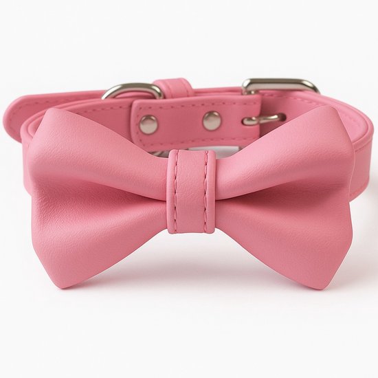 BelleFlair Hondenhalsband Roze voor kleine honden, Puppy halsband van BelleFlair Hondenhalsband Roze voor kleine honden, Puppy halsband van