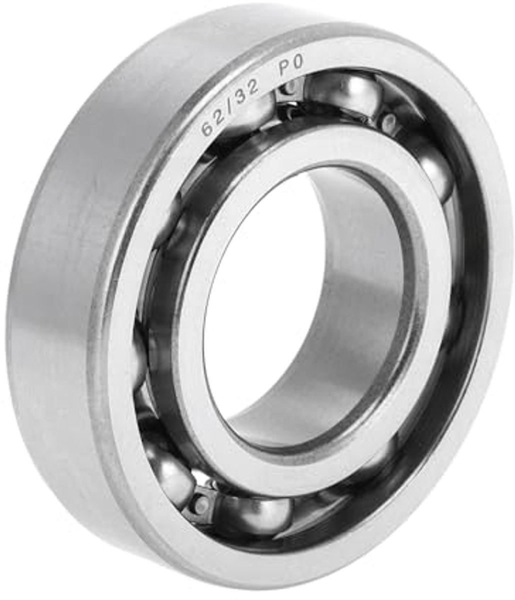 62/32 Deep Groove Ball Bearings P0 32x65x17mm Lubricated Bearings Open Type Scooter Skateboard Wheel