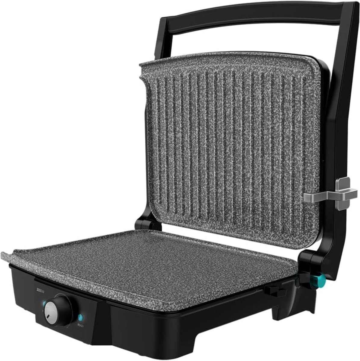 MMP® Contactgrill met uitneembare platen - Contactgrill - Multi grill - Zwart - 36cm x 16cm x 36cm