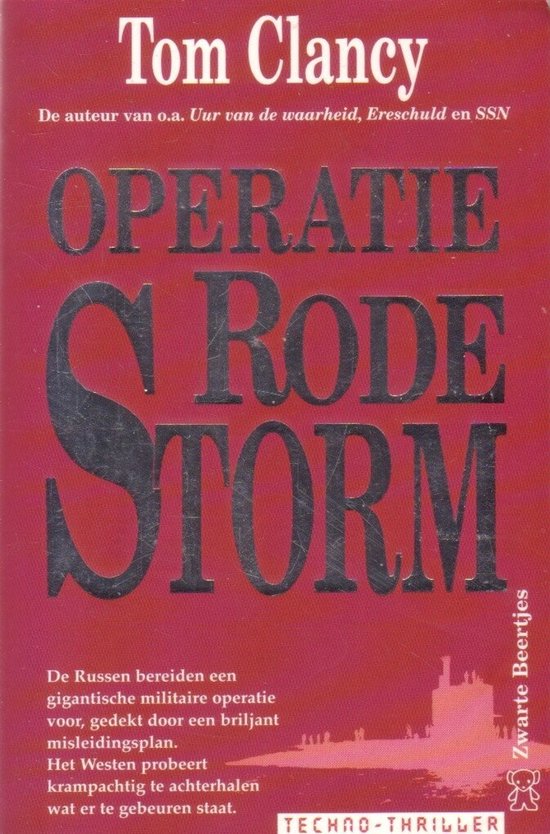 Operatie Rode Storm - cover