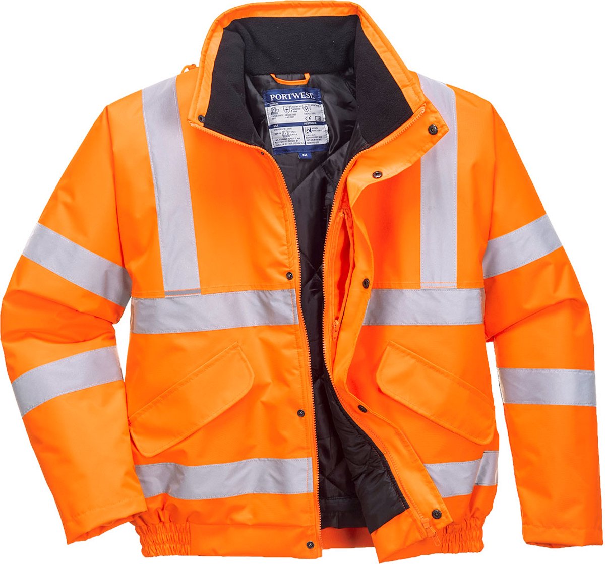 Portwest Hi-Vis Bomberjack RT32 Oranje