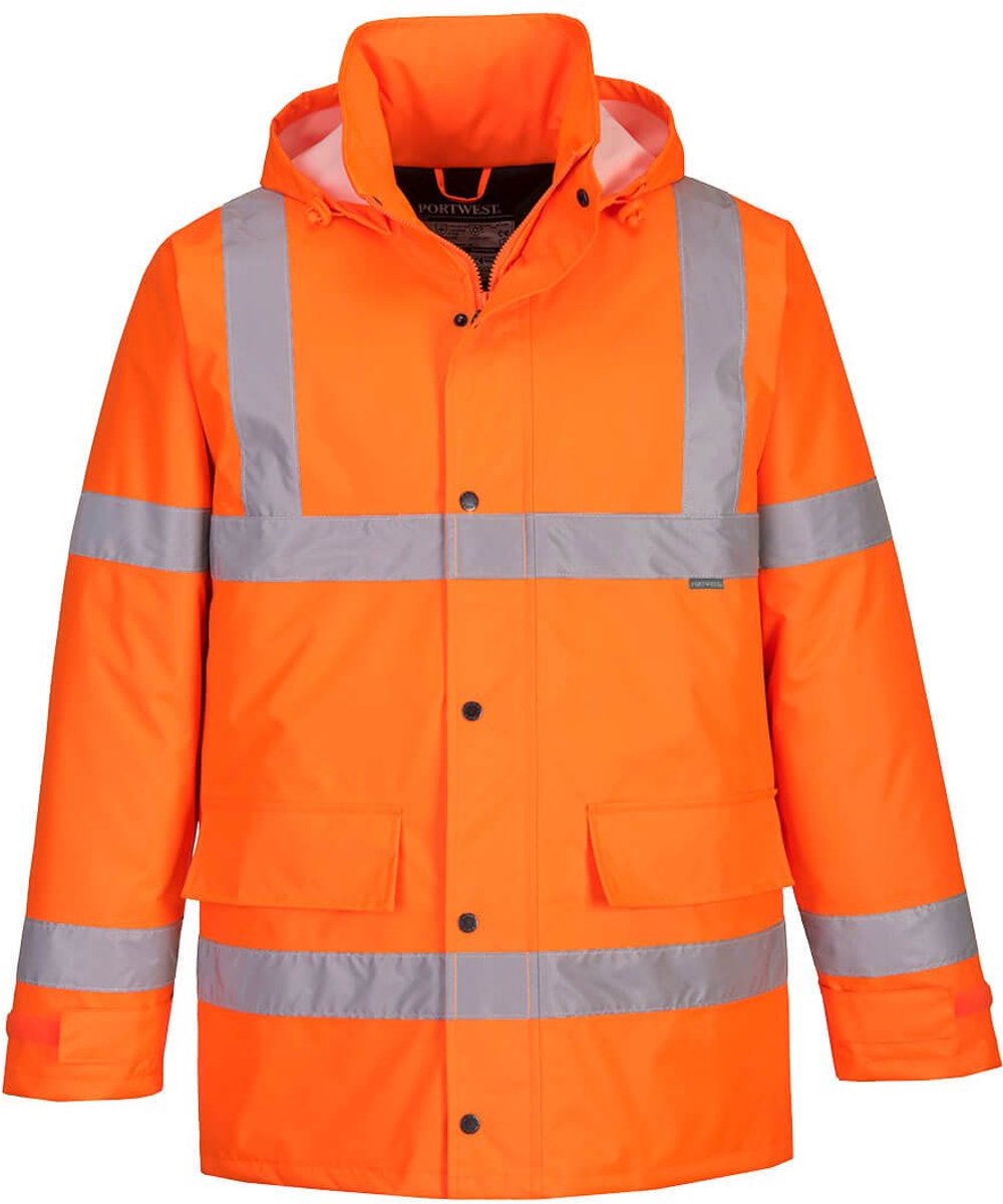 Portwest Winter Hi-Vis Verkeersjack S460 - Oranje - S