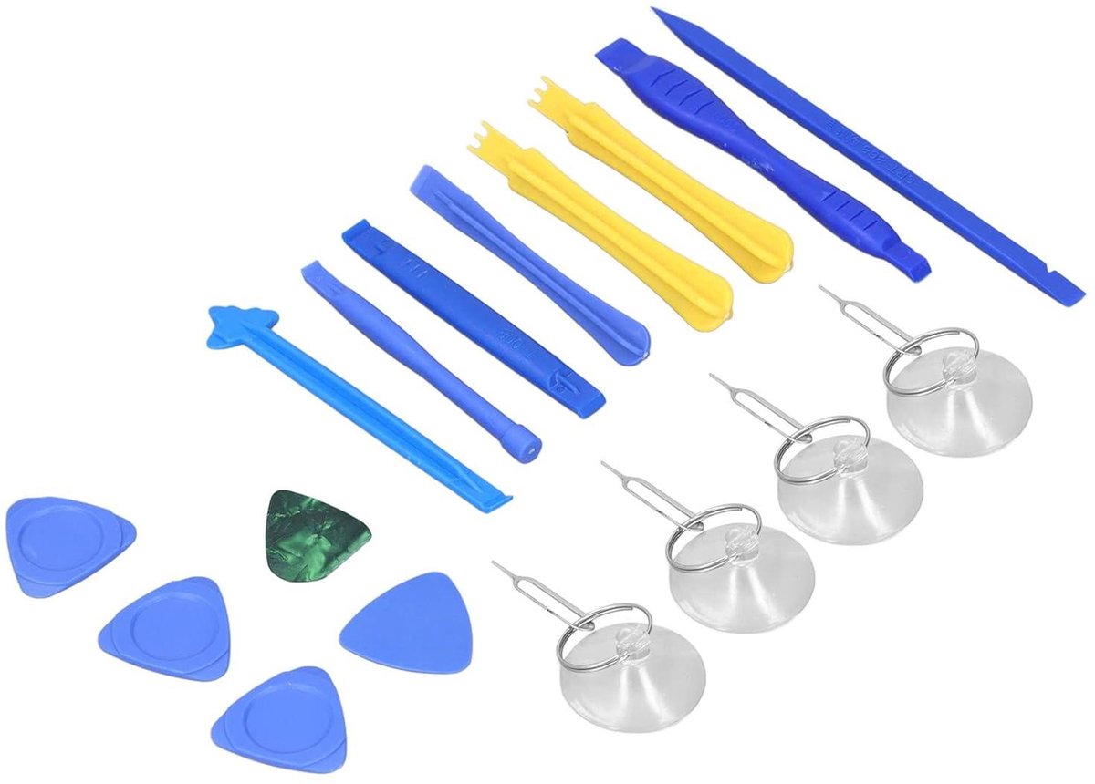 Optimaliseer uw titel voor betere zichtbaarheid en duidelijkheid: "Nylon openingsgereedschap voor elektronica reparatie - mobiele telefoon en laptop opening set"