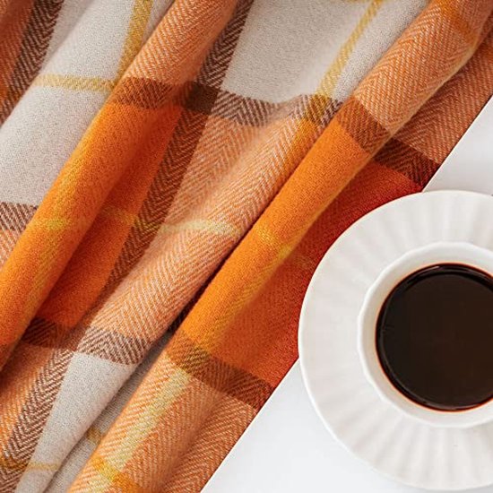 VOXO Luxe Sherpa Fleece Deken - Super Zacht, Warm En Donzig - Plaid Voor Op De Bank, Bed Of Woonkamer Decoratie 170 X 200 Cm Beige