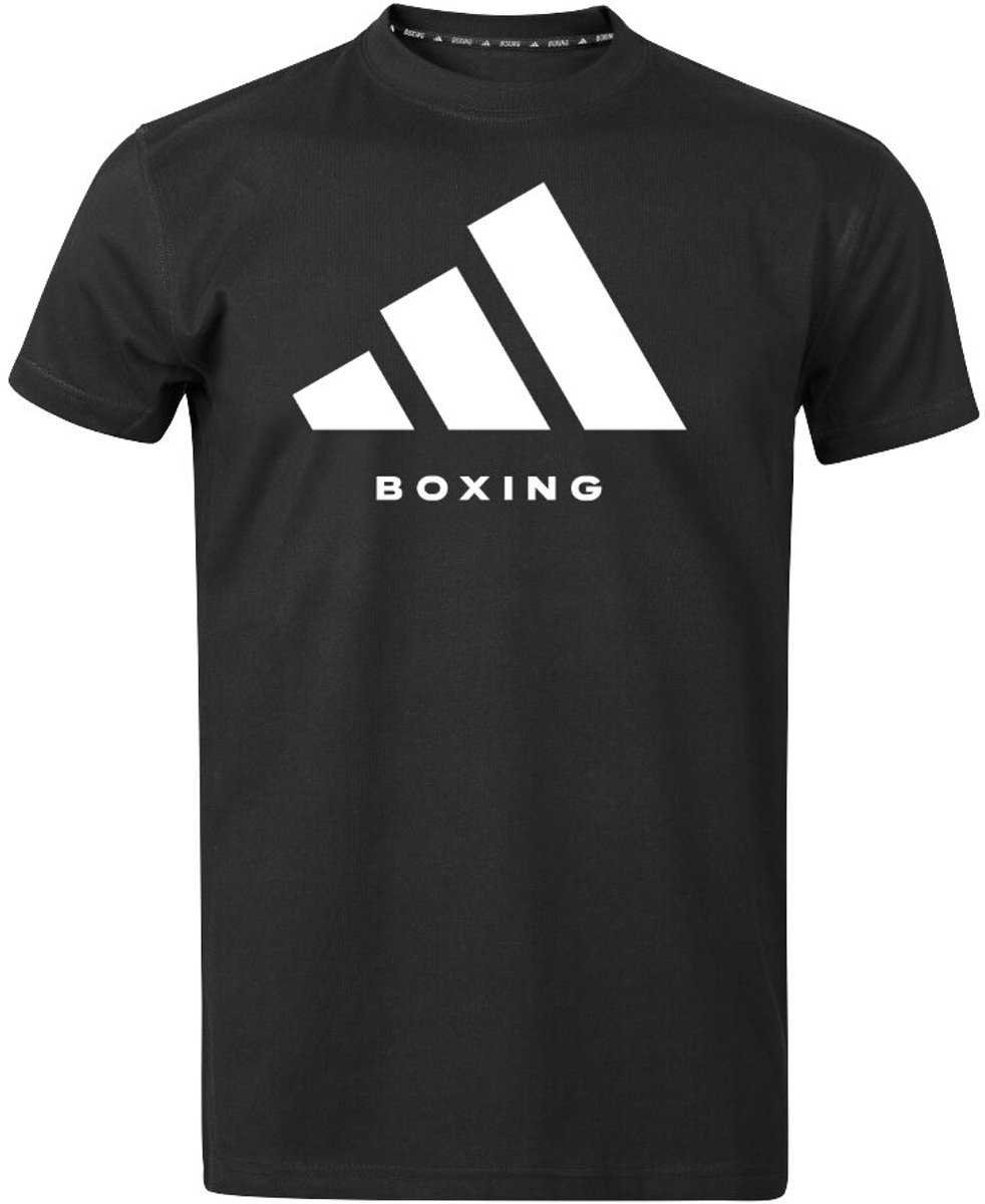 Adidas Community 23 BOXING T-Shirt Katoen Zwart