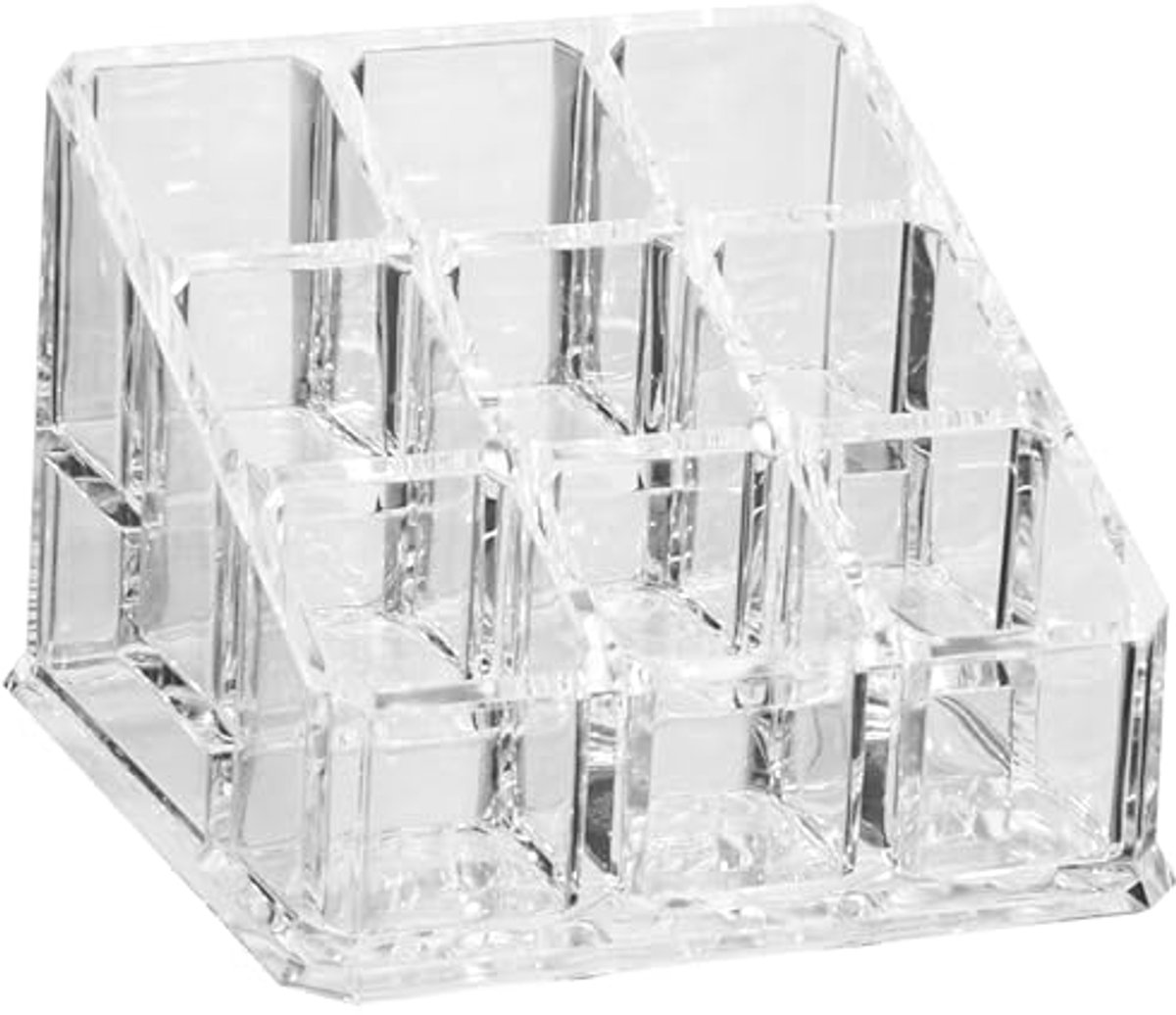 Make-upstandaard en Organizer voor Lipstick en Cosmetica - Transparante Acryl