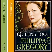 Boekcover van 'The Queen's Fool' met een portret van een vrouw in historische kledij, met de titel en auteur in sierlijke letters.