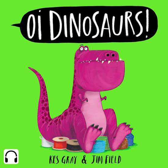 Oi Frog and Friends7- Oi Dinosaurs! Audiobook - cover