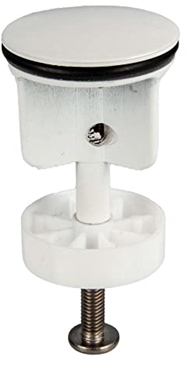 Excenterplug Ø 40 mm voor afvoerstop - wit RAL-9016