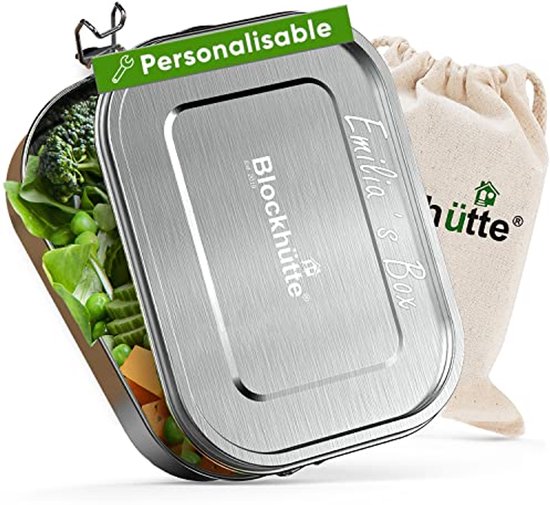 Ejoyous Thermal Container 1100 ml, Thermal Insulated Stainless Steel