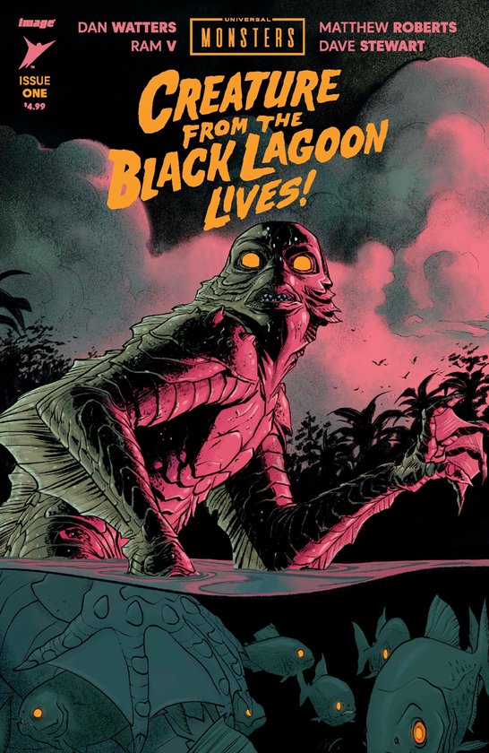 UNIVERSAL MONSTERS 1 - Universal Monsters: The Creature From The Black Lagoon Lives! #1