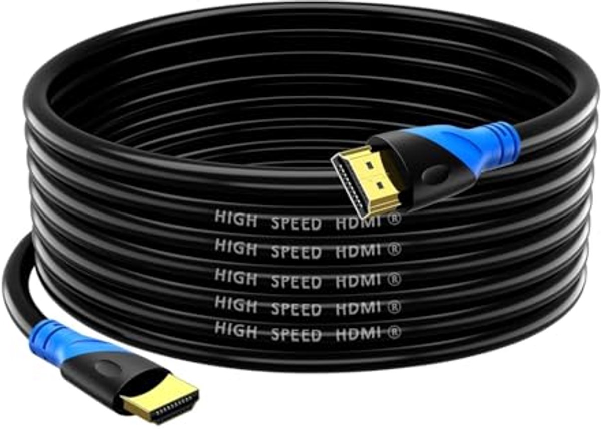 10m 4K HDMI kabel - Ultra High Speed met vergulde connectoren