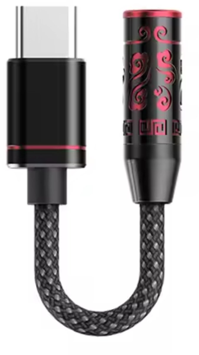 FIIO JIEZI A (3.5mm) Zwart/Rood