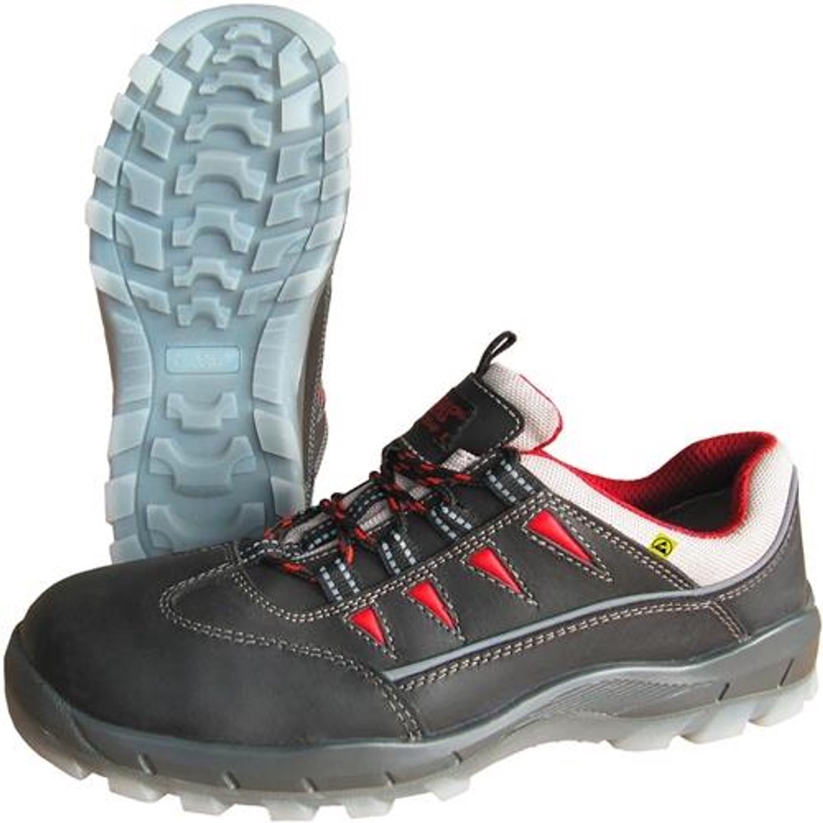Veiligheidsschoen SPORT STEP mt.41 w.11 zwart S3 SRC EN ISO 20345,EN 61340-4-3