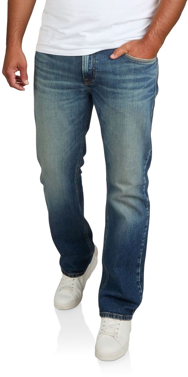 riverso Heren Jeans Broeken RIVEddy regular/straight Fit Blauw Volwassenen Denim Jeansbroek heren - Spijkerbroek heren