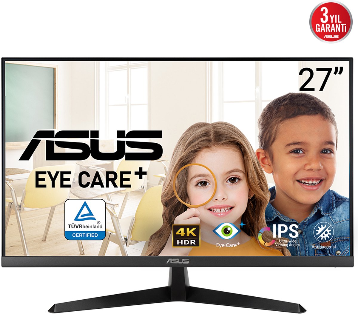 ASUS Eye Care VY27UQ - LED-monitor