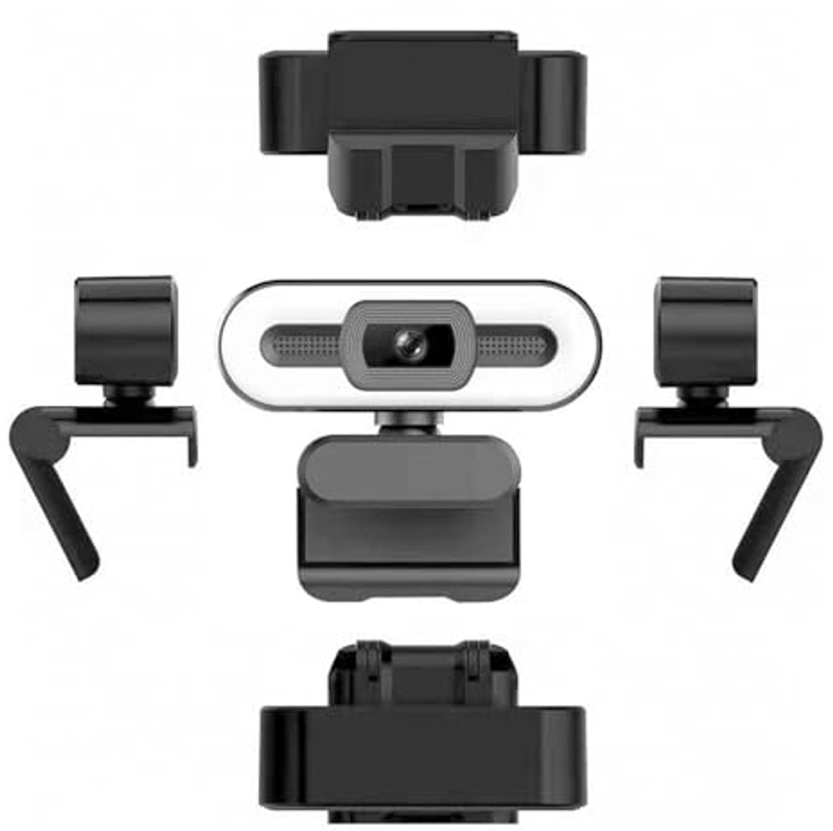 4K Webcam, 4K Webcam met Microfoon, Vullicht, USB 2.0 Poort, Car Beauty PC Camera voor Laptop, Videocamera, Live Streaming thumbnail 7