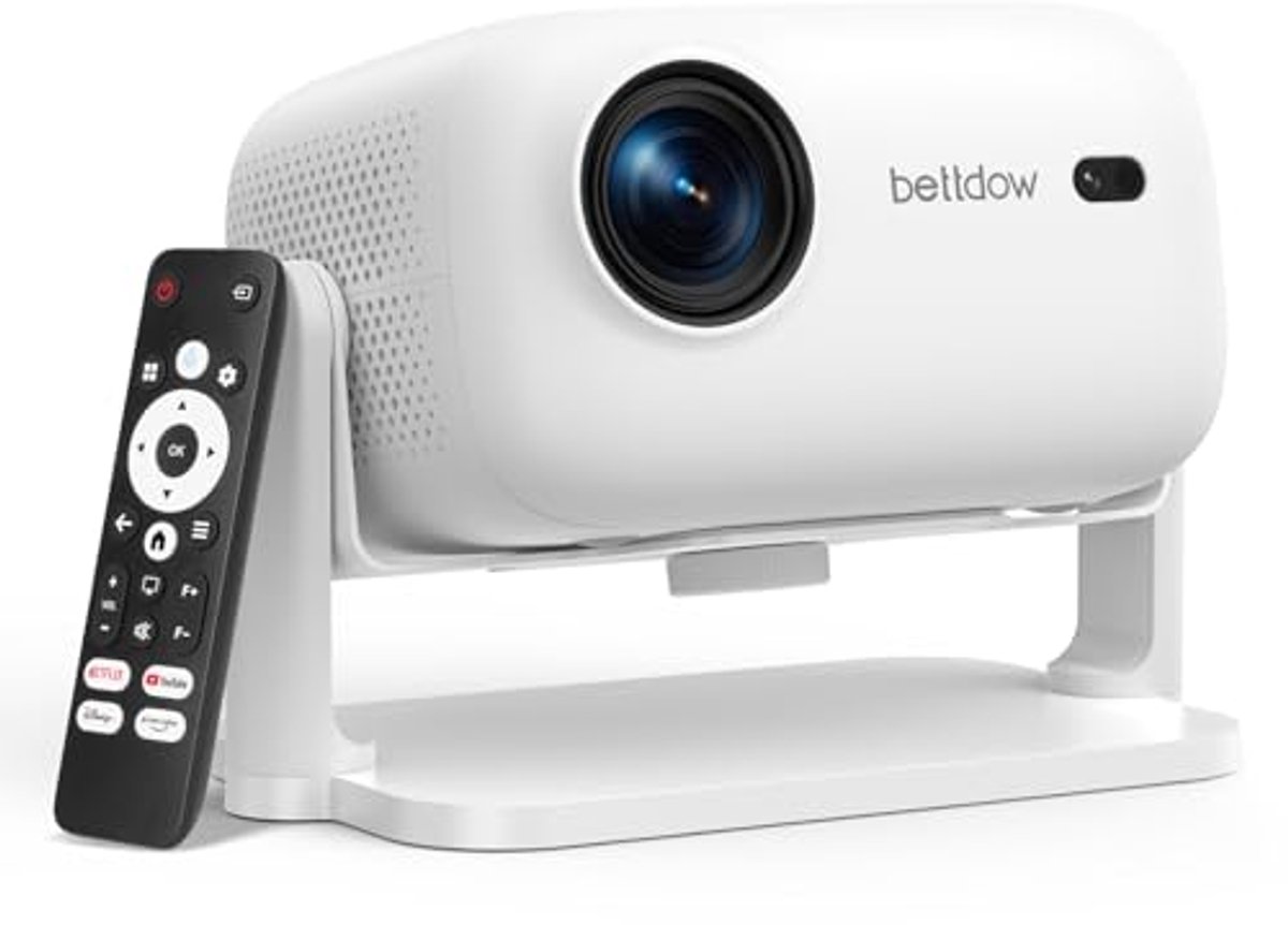 4K Beamer met Autofocus en Trapeziumcorrectie voor Thuisbioscoop