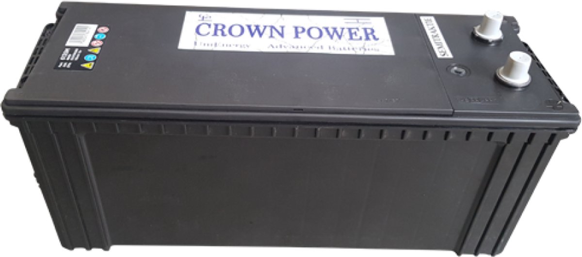 Crown Semitraktie 180ah accu