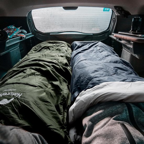 Oversized Slaapzak voor Volwassenen - Splitbaar Design, Ultralicht & Compact voor Kamperen, 3 Seizoenen van Merkloos — afbeelding 5