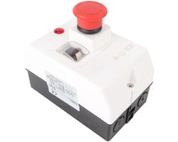 Allecto plus - Motorbeveiliging Stroomonderbreker met Noodstopknop en Signaallamp, 2,5-4A 230/240V 400/415V 500V 690V - Geschikt voor Motortoepassingen in Verschillende Omgevingen