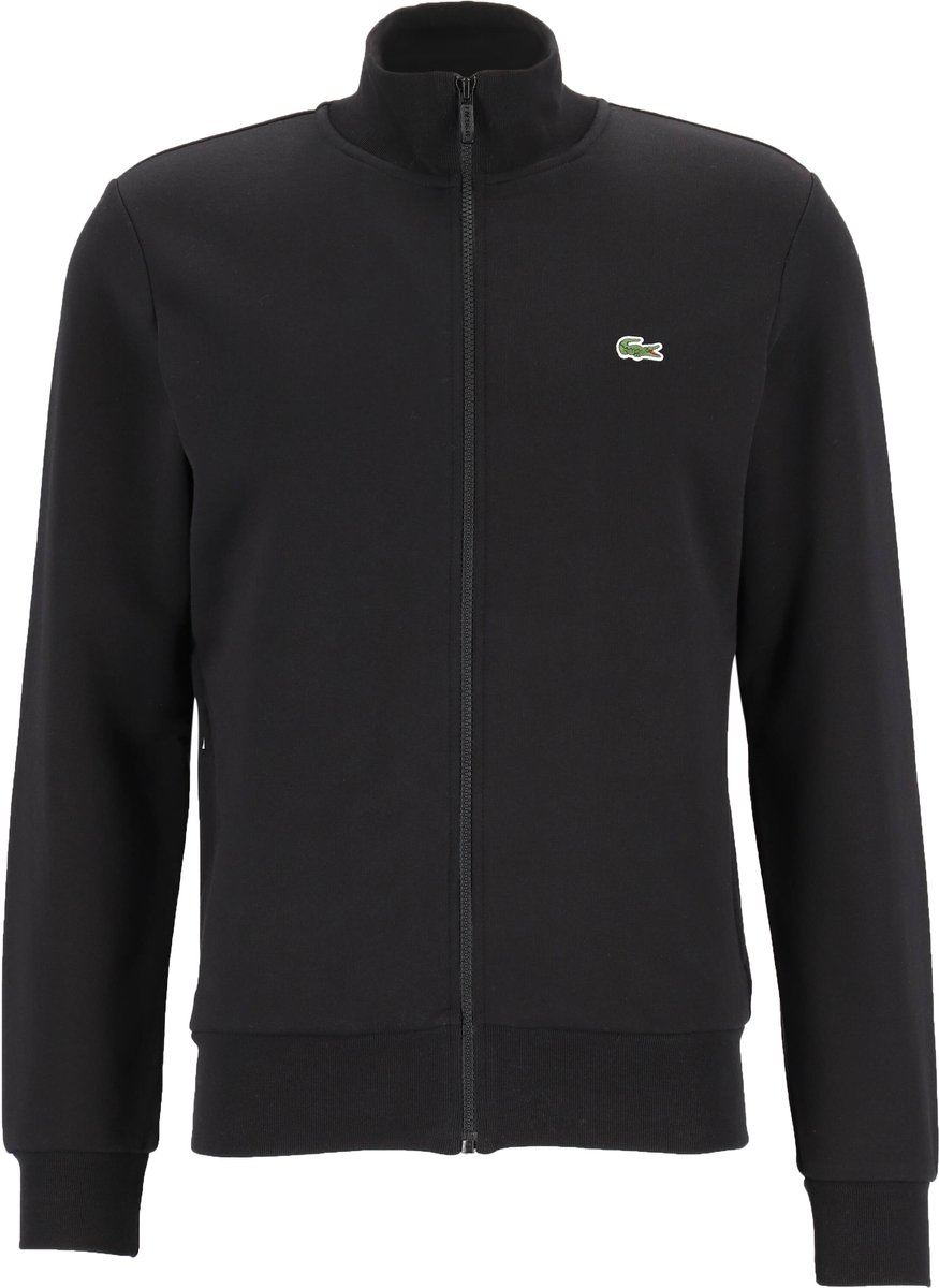 Lacoste heren sweatvest met rits Zwart