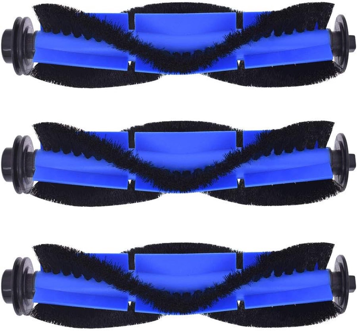 Vervangende borstelrol - Robotstofzuigeronderdelen en accessoires - 3 stuks - Blauw