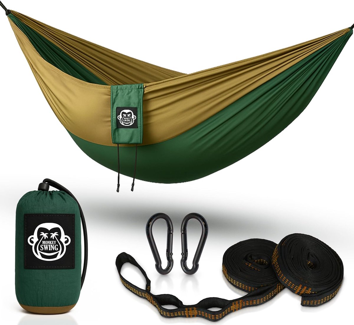 Reishangmat met Ophangset 275 x 140 cm voor Outdoor en Camping