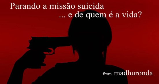 Parando a missão suicida: ... e de quem é a vida? - cover