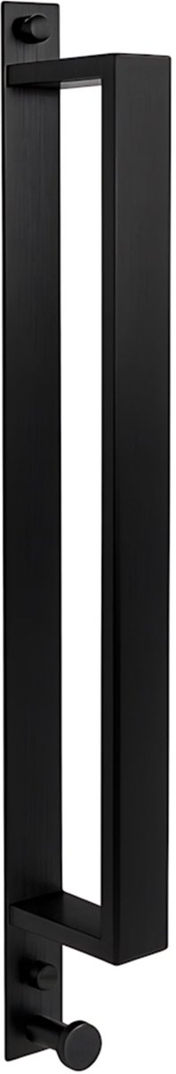 Rea - Handdoekhouder - Zwart - 7X3X45Cm