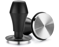 Espresso Koffie Tamper 58,5 mm - Veerbelaste Stamper met RVS Basis
