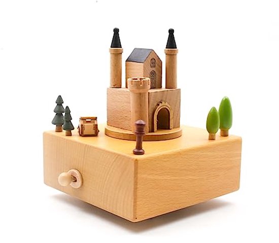 houten muziekdoos - Leuks van Hout
