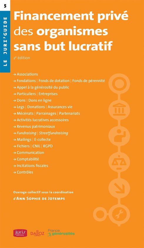Le Juri' Guide - Financement privé des organismes sans but  ... - cover