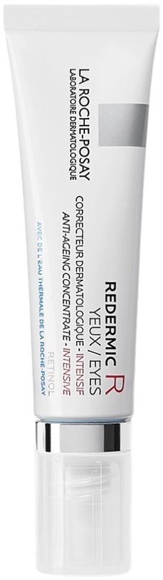 Witte tube La Roche-Posay Redermic Retinol oogconcentraat.