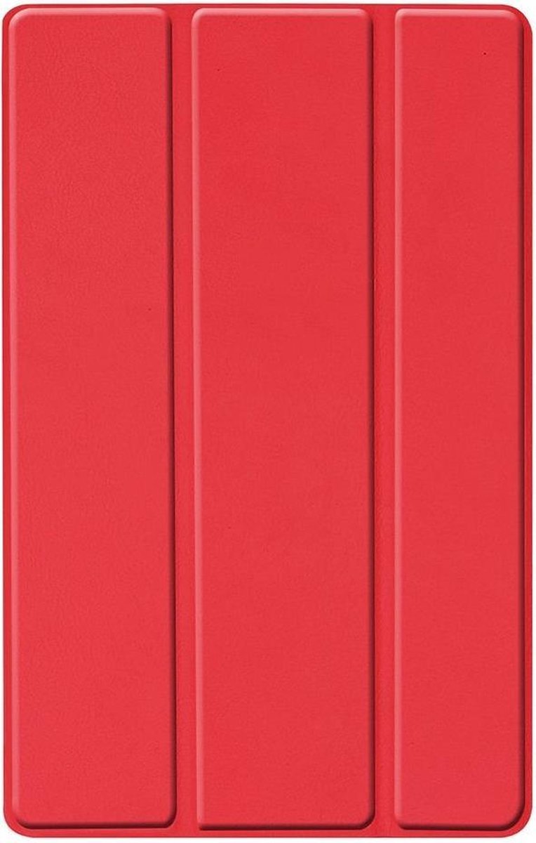 Shop4 - Geschikt voor Samsung Galaxy Tab A 10.1 (2019) Hoes - Smart Book Case Rood
