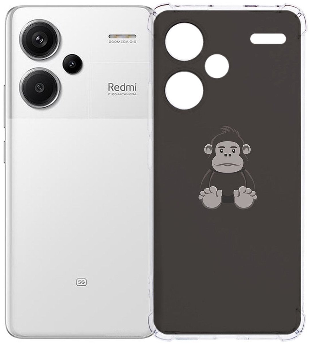 Xiaomi Redmi 13 Pro Plus Hoesje - Gorilla TPU Antishock