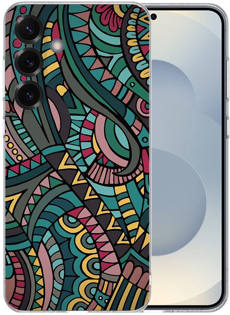 TPU Hoesje Samsung Galaxy S25 Plus - Aztec Backcover